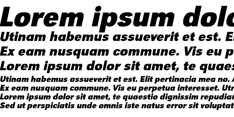 Sample of URWGroteskTNar Bold Oblique