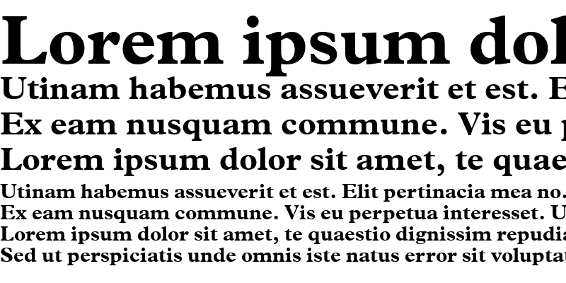 Sample of URWPleiadesT Bold