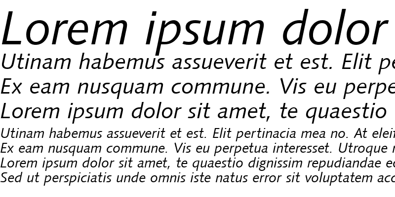 Sample of URWSamarkandT Italic