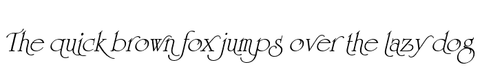 Preview of URWUndarumSwaT Italic