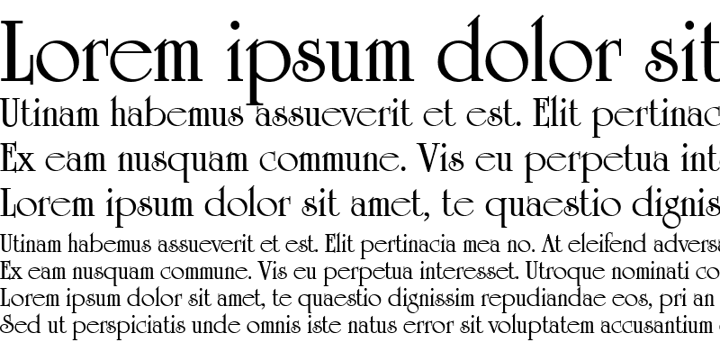 Sample of URWUndarumT Bold