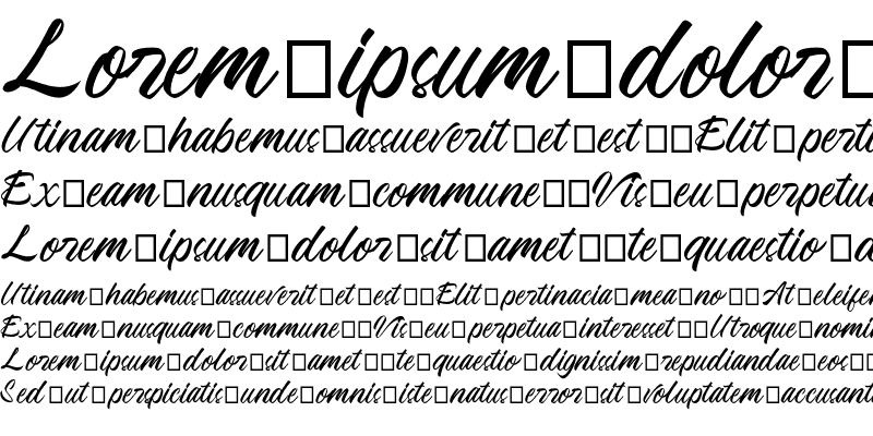 Sample of Vabeulit Font Regular