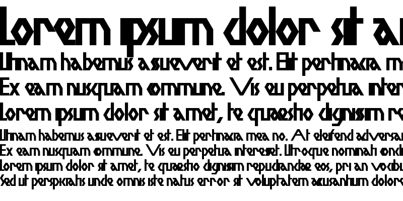 Sample of Vacant Bold Alternate