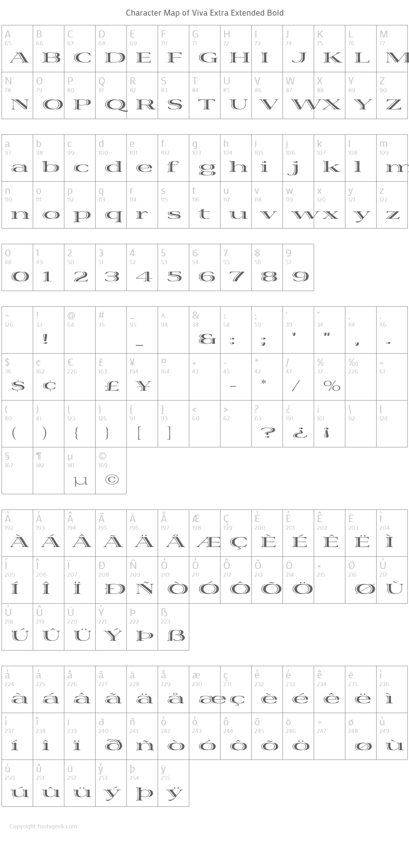 Viva Extra Extended Font  Download  For Free View Sample 