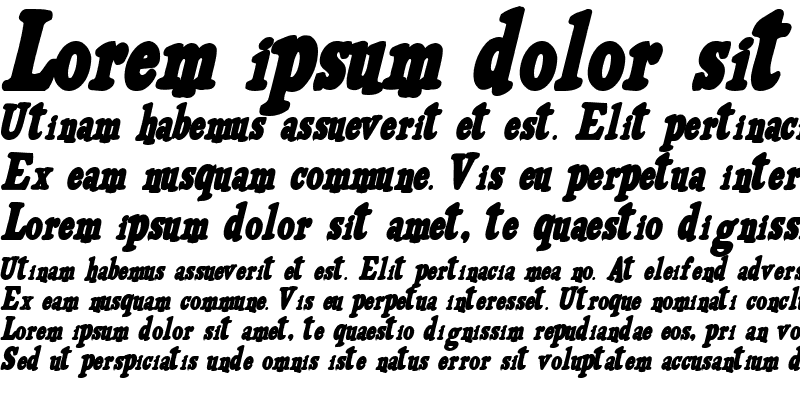 Sample of VoldiFinal96 Bold