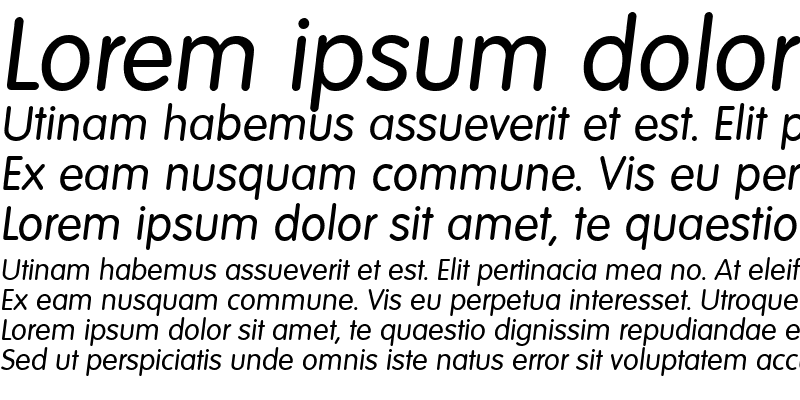 Sample of VolkswagenSerial Italic