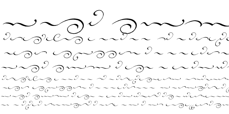 Sample of Voluta Script Swash