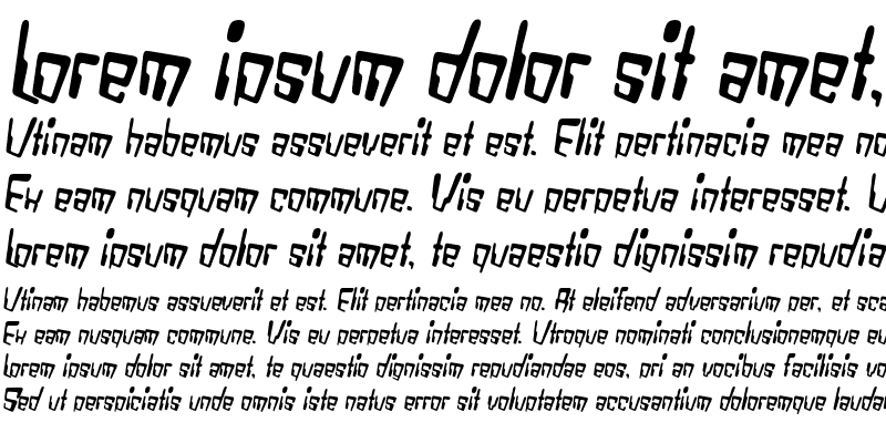 Sample of VTC Bad DataTrip Italic
