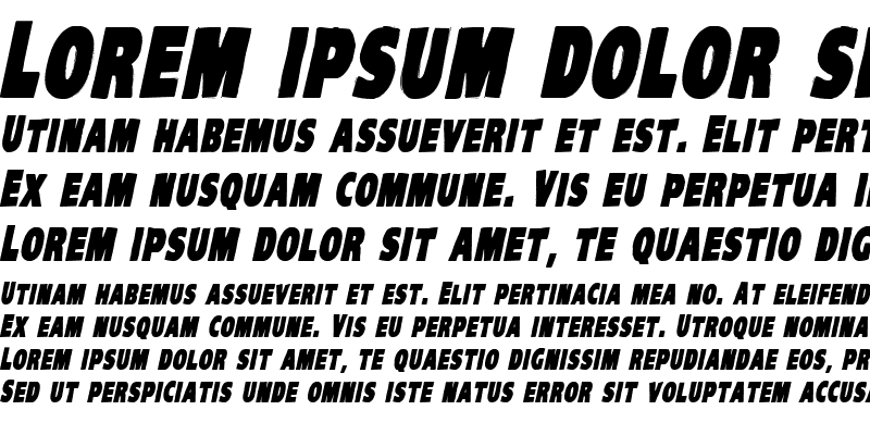 Sample of VTC-KomikaHeadLinerOne