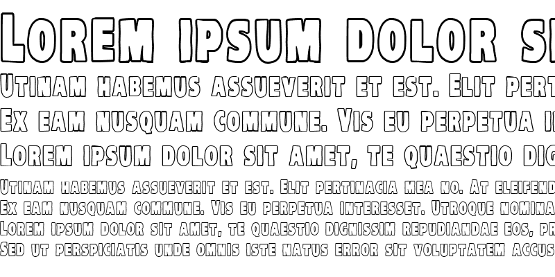 Sample of VTC-KomikaHeadLinerTwo Outline