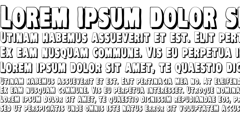 Sample of VTC-KomikaHeadLinerTwo Shadow