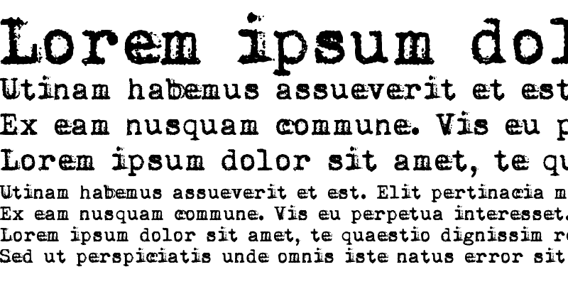 Sample of vVWweRraType!