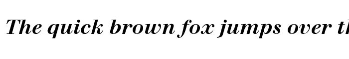 Preview of Walbaum SSi Bold Italic