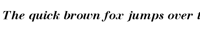 Preview of WalbaumOSSSK Bold Italic