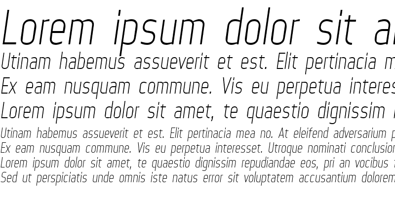 Sample of Web Serveroff Italic