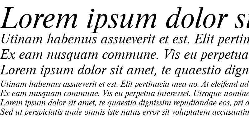 Sample of WestTimesSSK Italic