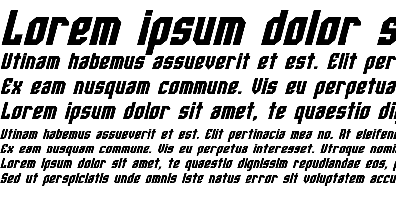 Sample of Whitestone Bold Italic