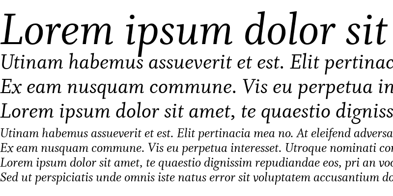 Sample of Whitman-ItalicLF