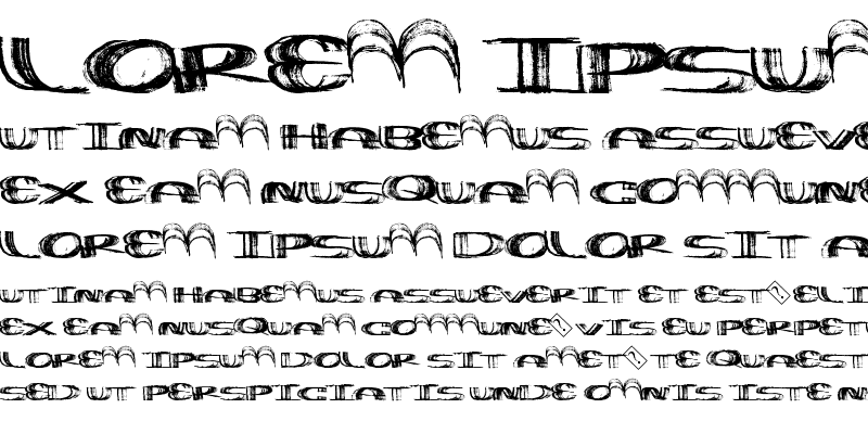 Sample of WideThin Regular