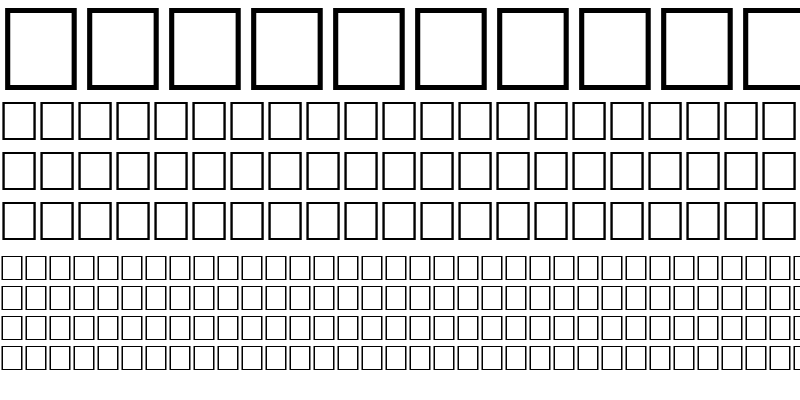 Sample of WistenBold