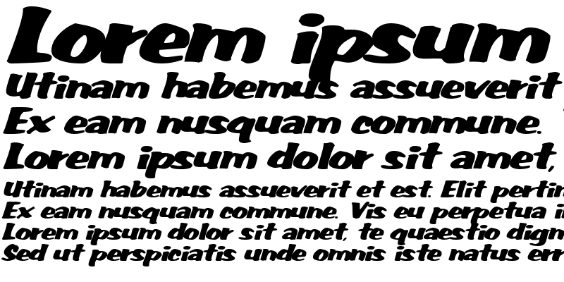 Sample of WummerlinScriptSSK Italic