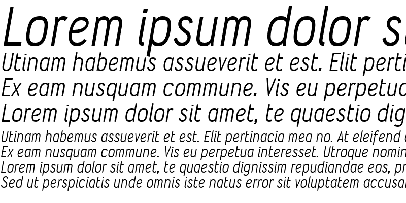 Sample of Wyvern Italic