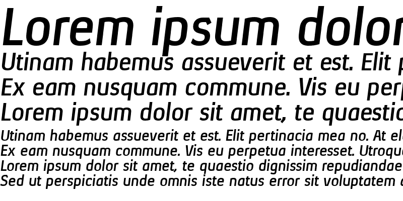 Sample of Xenu Bold Italic