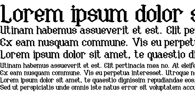 Sample of X?fora Bold