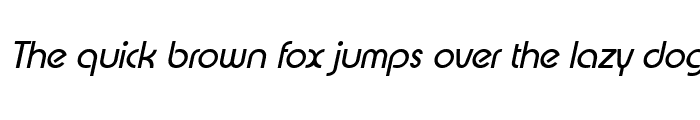 Preview of Xpressive Italic