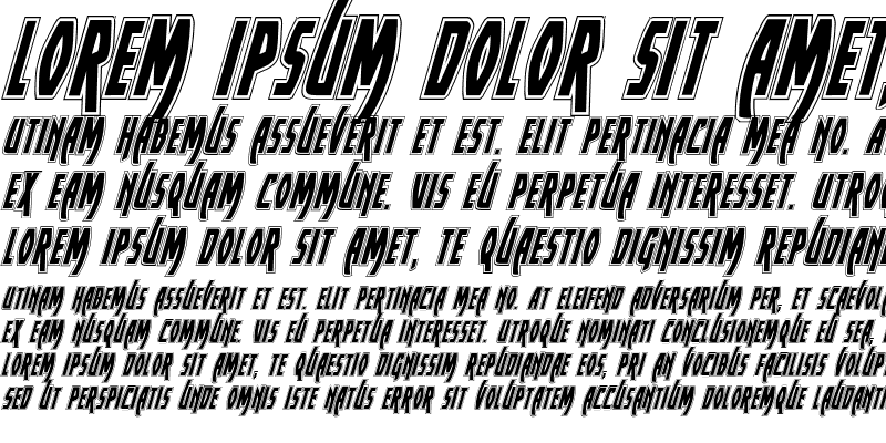 Sample of Yankee Clipper Academy Italic