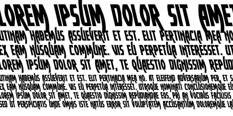 Sample of Yankee Clipper Leftalic Italic
