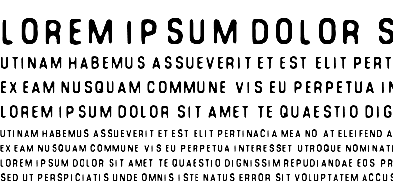 Sample of You Can Make Your Own Font Regular