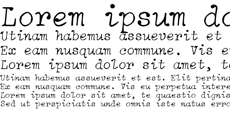 Sample of zai Soft Italic Typewriter