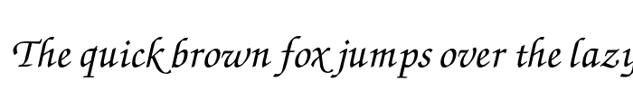 Preview of Zapf Chancery Medium Italic