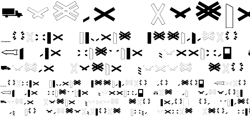 Sample of Zeichen Dreihundert Alt Regular