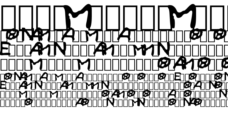 Sample of Zodiac Killer 13 character