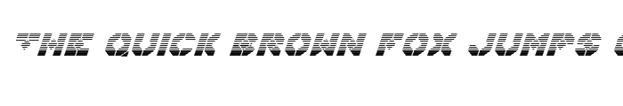 Preview of Zoom Runner Gradient Italic Italic
